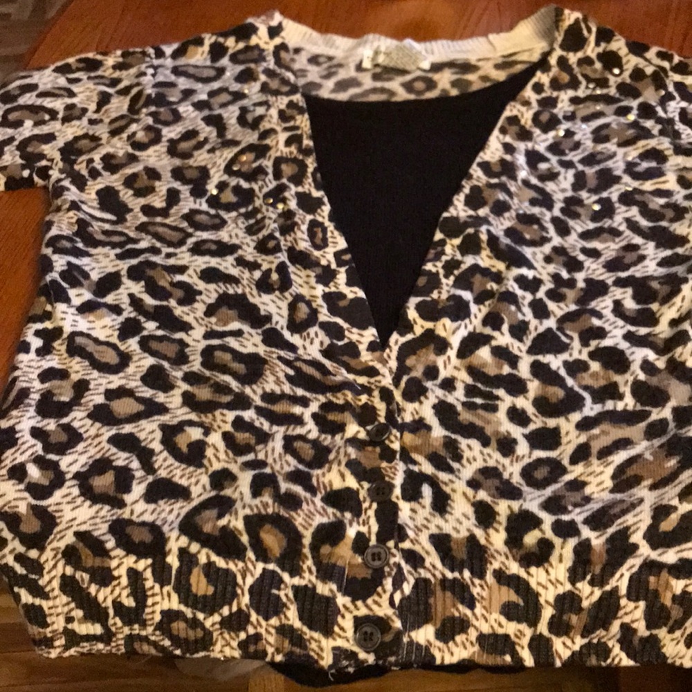 Women’s sweater - Leopard print